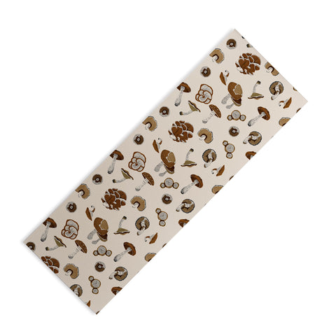 Marta Barragan Camarasa Wild forest mushrooms 2 Yoga Mat