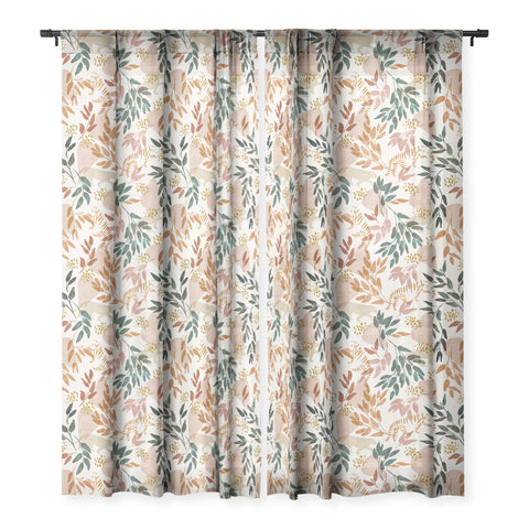 Marta Barragan Camarasa Wild land I Sheer Window Curtain