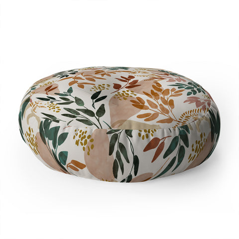 Marta Barragan Camarasa Wild land I Floor Pillow Round