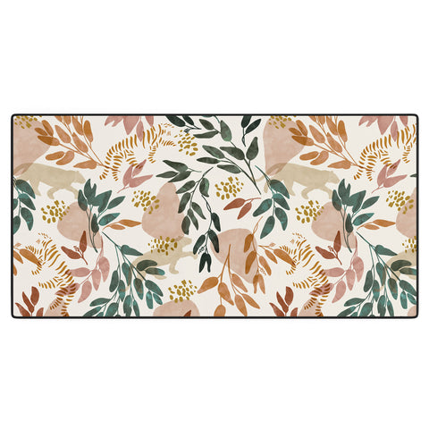 Marta Barragan Camarasa Wild land I Desk Mat