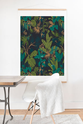 Marta Barragan Camarasa Wild nature night 102 Art Print And Hanger