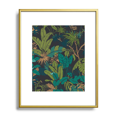 Marta Barragan Camarasa Wild nature night 102 Metal Framed Art Print