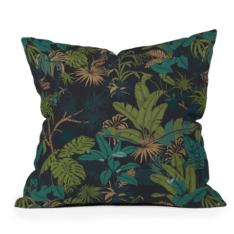Marta Barragan Camarasa Wild nature night 102 Throw Pillow