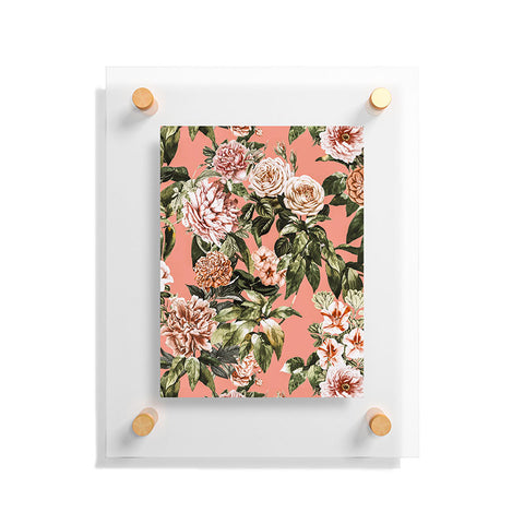 Marta Barragan Camarasa Wild rose meadow blooming Floating Acrylic Print