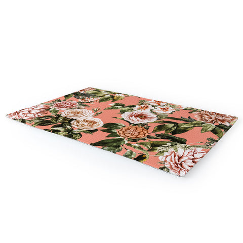 Marta Barragan Camarasa Wild rose meadow blooming Area Rug