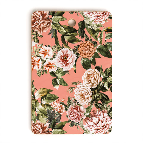 Marta Barragan Camarasa Wild rose meadow blooming Cutting Board Rectangle