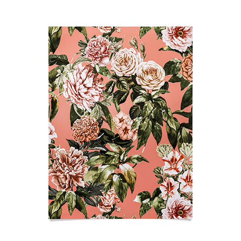 Marta Barragan Camarasa Wild rose meadow blooming Poster