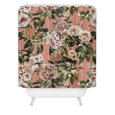 Marta Barragan Camarasa Wild rose meadow blooming Shower Curtain