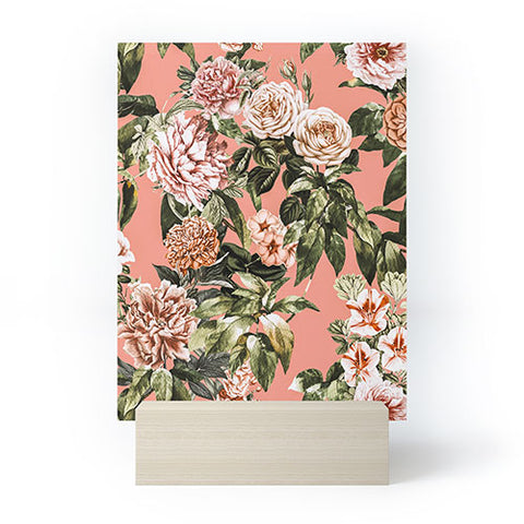 Marta Barragan Camarasa Wild rose meadow blooming Mini Art Print