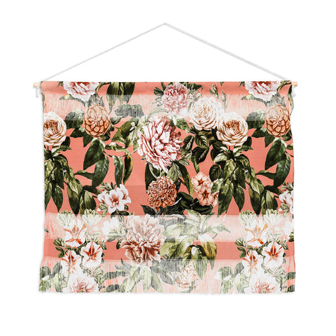 Marta Barragan Camarasa Wild rose meadow blooming Wall Hanging Landscape