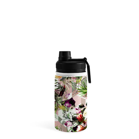 Marta Barragan Camarasa Wild vintage bloom in geometric Water Bottle