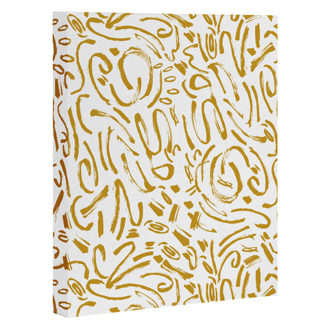 Marta Barragan Camarasa Wildness abstract brushstrokes Art Canvas