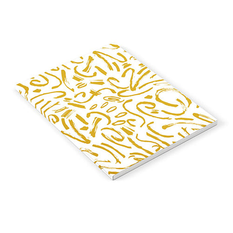 Marta Barragan Camarasa Wildness abstract brushstrokes Notebook