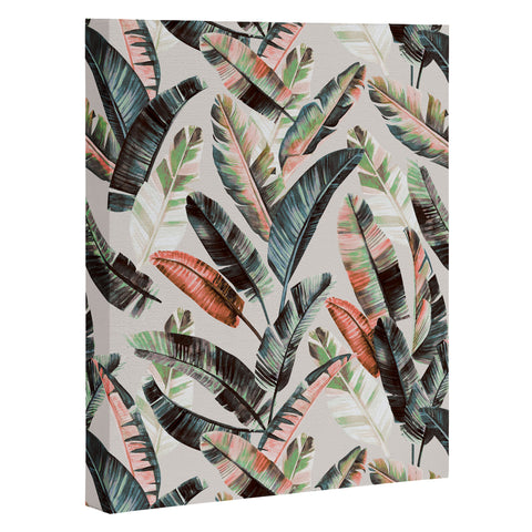 Marta Barragan Camarasa Winter palm trees Art Canvas