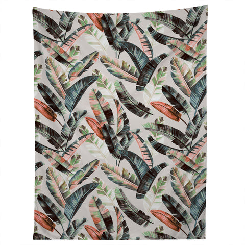 Marta Barragan Camarasa Winter palm trees Tapestry