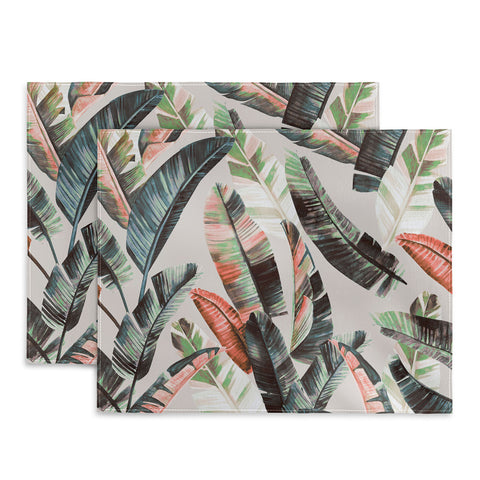 Marta Barragan Camarasa Winter palm trees Placemat