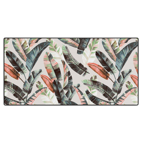Marta Barragan Camarasa Winter palm trees Desk Mat