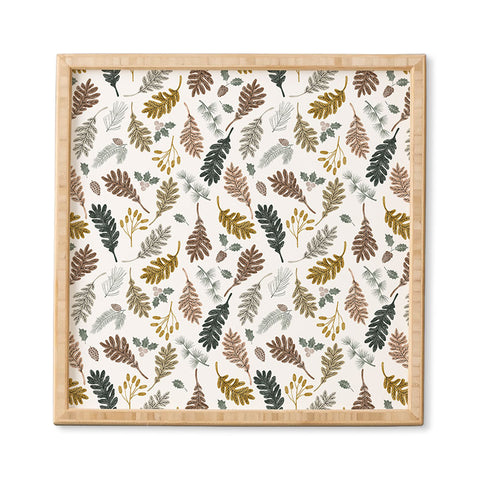 Marta Barragan Camarasa Winter season meadow II Framed Wall Art