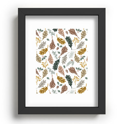 Marta Barragan Camarasa Winter season meadow II Recessed Framing Rectangle