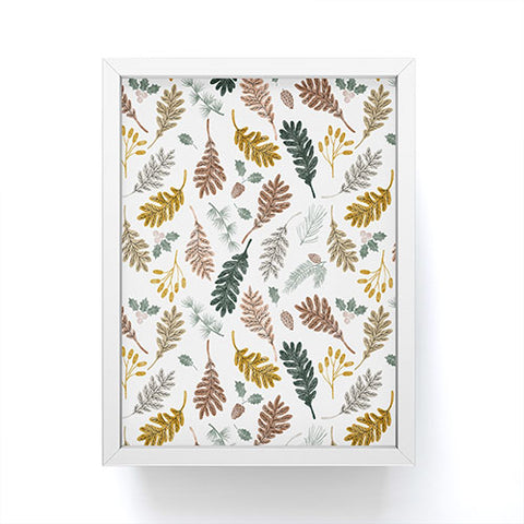 Marta Barragan Camarasa Winter season meadow II Framed Mini Art Print