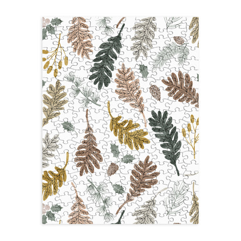 Marta Barragan Camarasa Winter season meadow II Puzzle