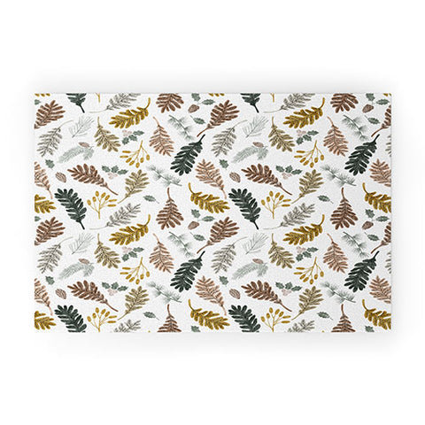 Marta Barragan Camarasa Winter season meadow II Welcome Mat