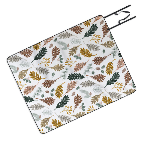 Marta Barragan Camarasa Winter season meadow II Picnic Blanket