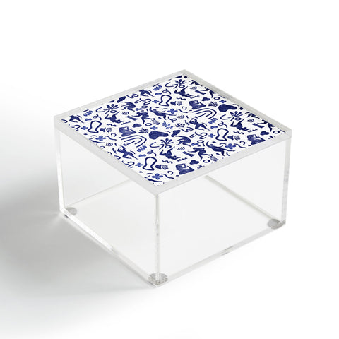 Marta Barragan Camarasa Women dance nature Acrylic Box