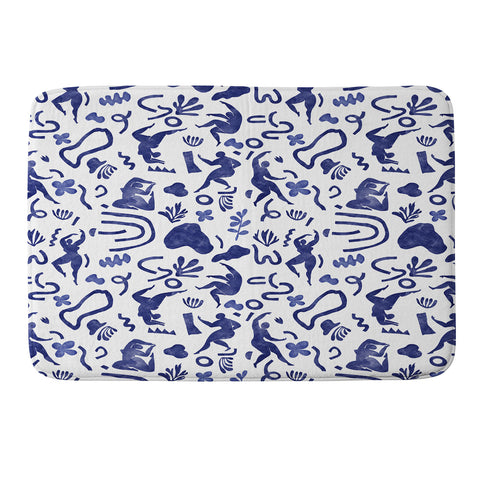 Marta Barragan Camarasa Women dance nature Memory Foam Bath Mat