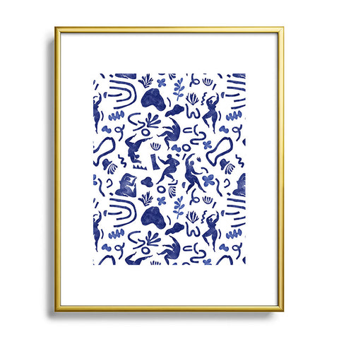 Marta Barragan Camarasa Women dance nature Metal Framed Art Print