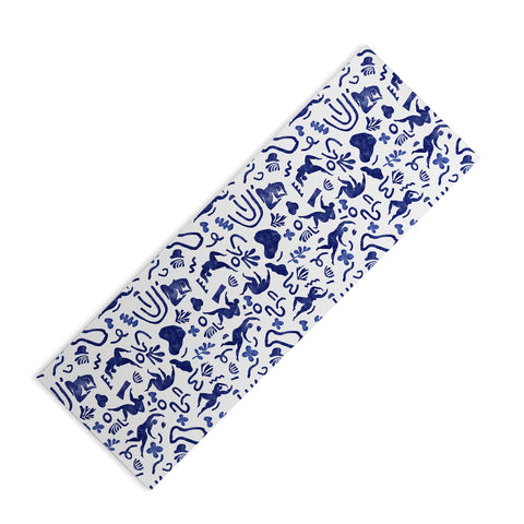 Marta Barragan Camarasa Women dance nature Yoga Mat