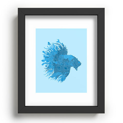 Martin Bunyi Beta Blue Recessed Framing Rectangle