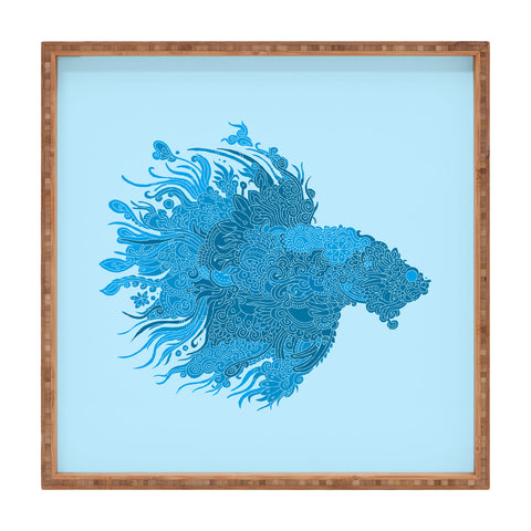 Martin Bunyi Beta Blue Square Tray