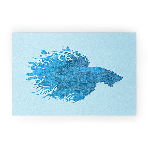 Martin Bunyi Beta Blue Welcome Mat