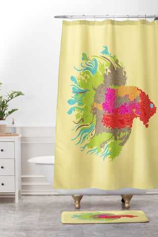 Martin Bunyi Beta Multi Shower Curtain And Mat