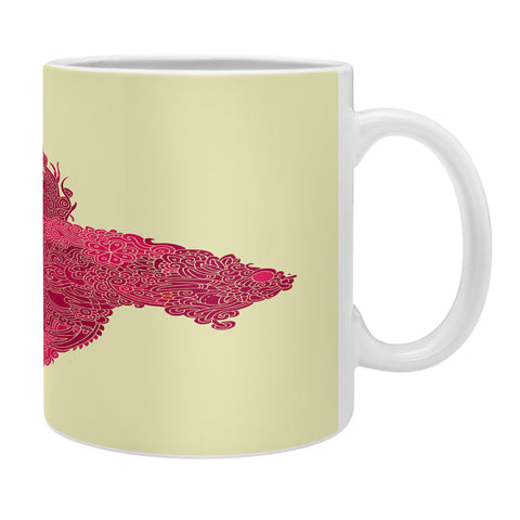 Martin Bunyi Beta Red Coffee Mug