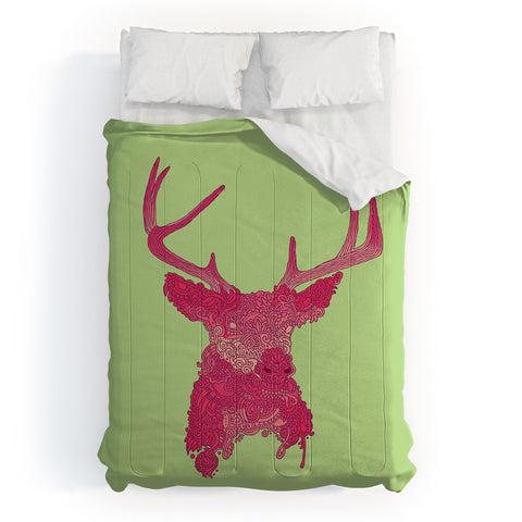 Martin Bunyi Deerhead Pink Comforter