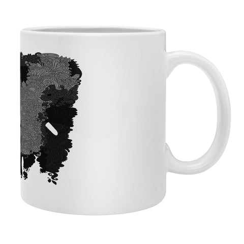 Martin Bunyi Elephant Gray Coffee Mug