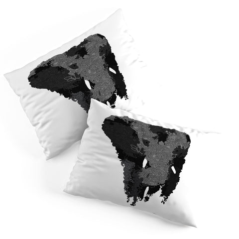Martin Bunyi Elephant Gray Pillow Shams