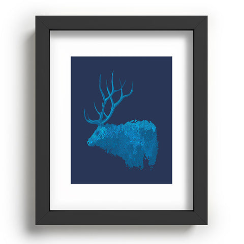 Martin Bunyi Elk Blue Recessed Framing Rectangle