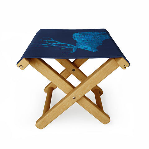 Martin Bunyi Elk Blue Folding Stool