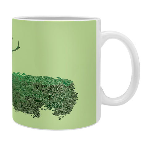Martin Bunyi Elk Green Coffee Mug