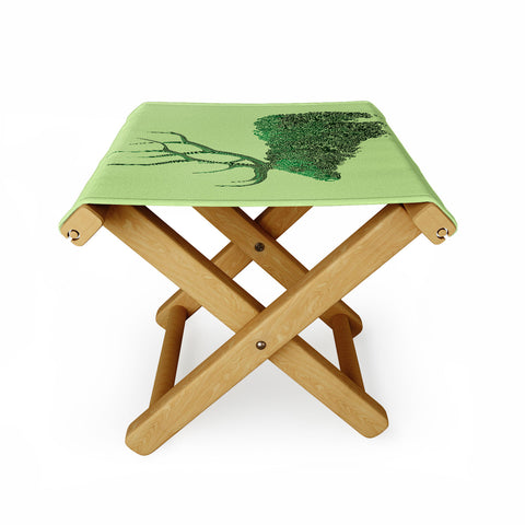 Martin Bunyi Elk Green Folding Stool