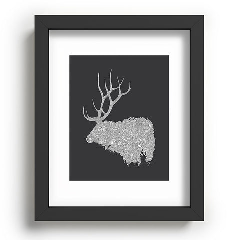 Martin Bunyi Elk White Recessed Framing Rectangle