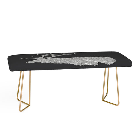 Martin Bunyi Elk White Bench