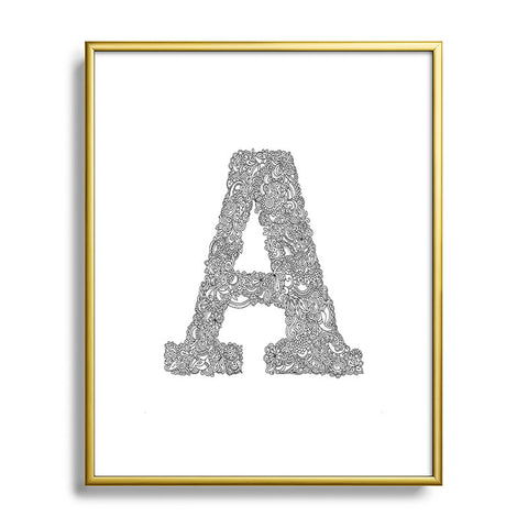 Martin Bunyi Isabet A Metal Framed Art Print