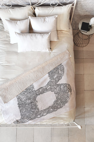 Martin Bunyi Isabet B Fleece Throw Blanket