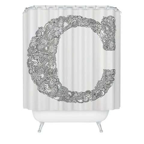 Martin Bunyi Isabet C Shower Curtain