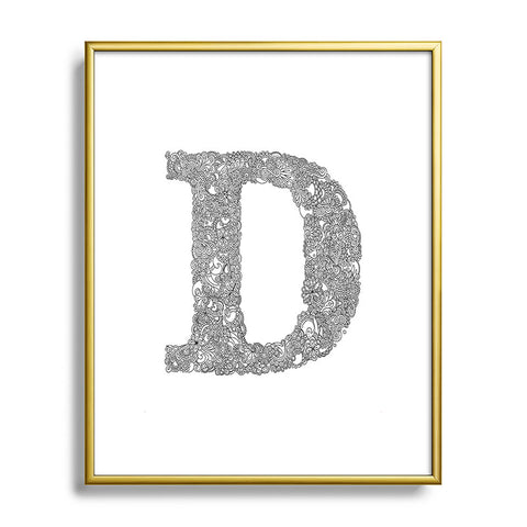 Martin Bunyi Isabet D Metal Framed Art Print