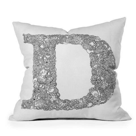 Martin Bunyi Isabet D Throw Pillow
